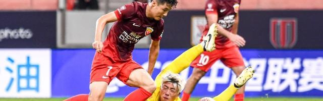 012路-【中超】武磊大四喜巴尔加斯世界波 海港7比2梅州