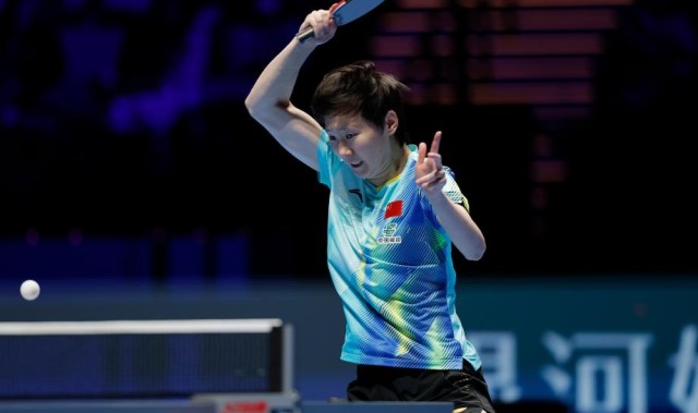 余数统计-乒乓球单打世界杯1/8决赛 王曼昱横扫对手晋级8强